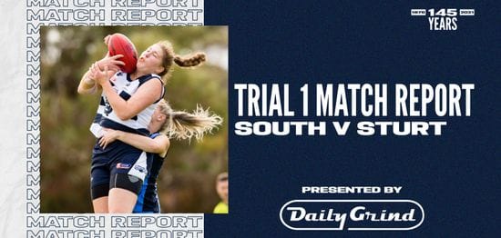 Daily Grind Women's Match Report: Trial 1